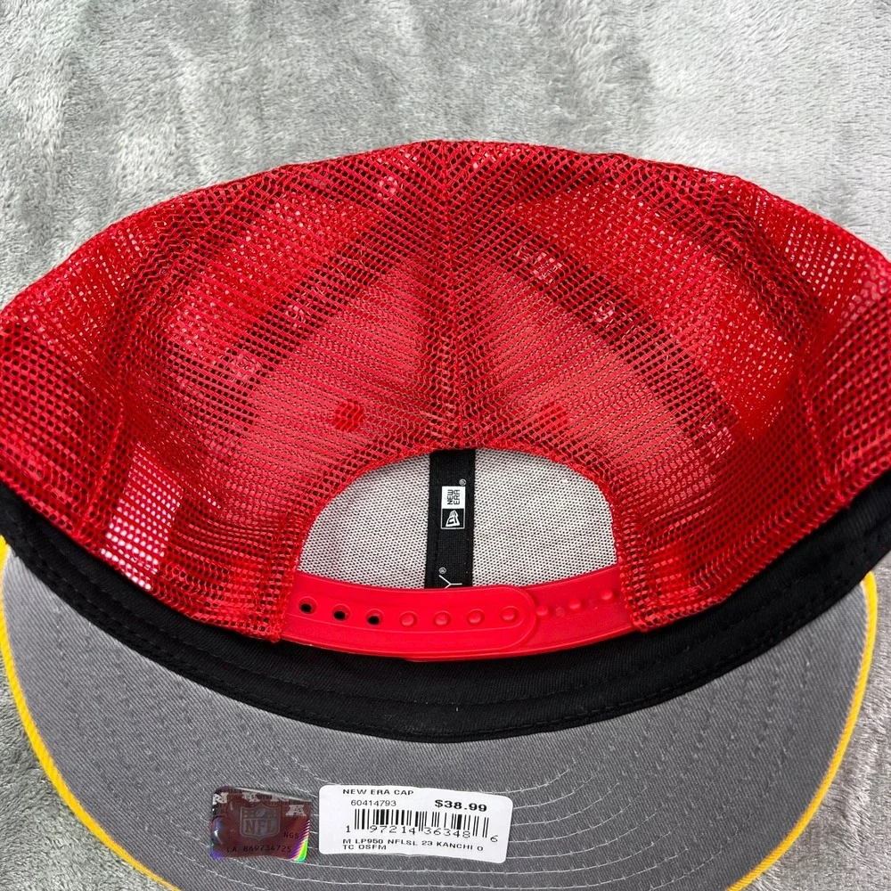 New Era Kansas City Chiefs NFL 23 Sideline Mesh 9Fifty Low Profile Snapback Hat‎